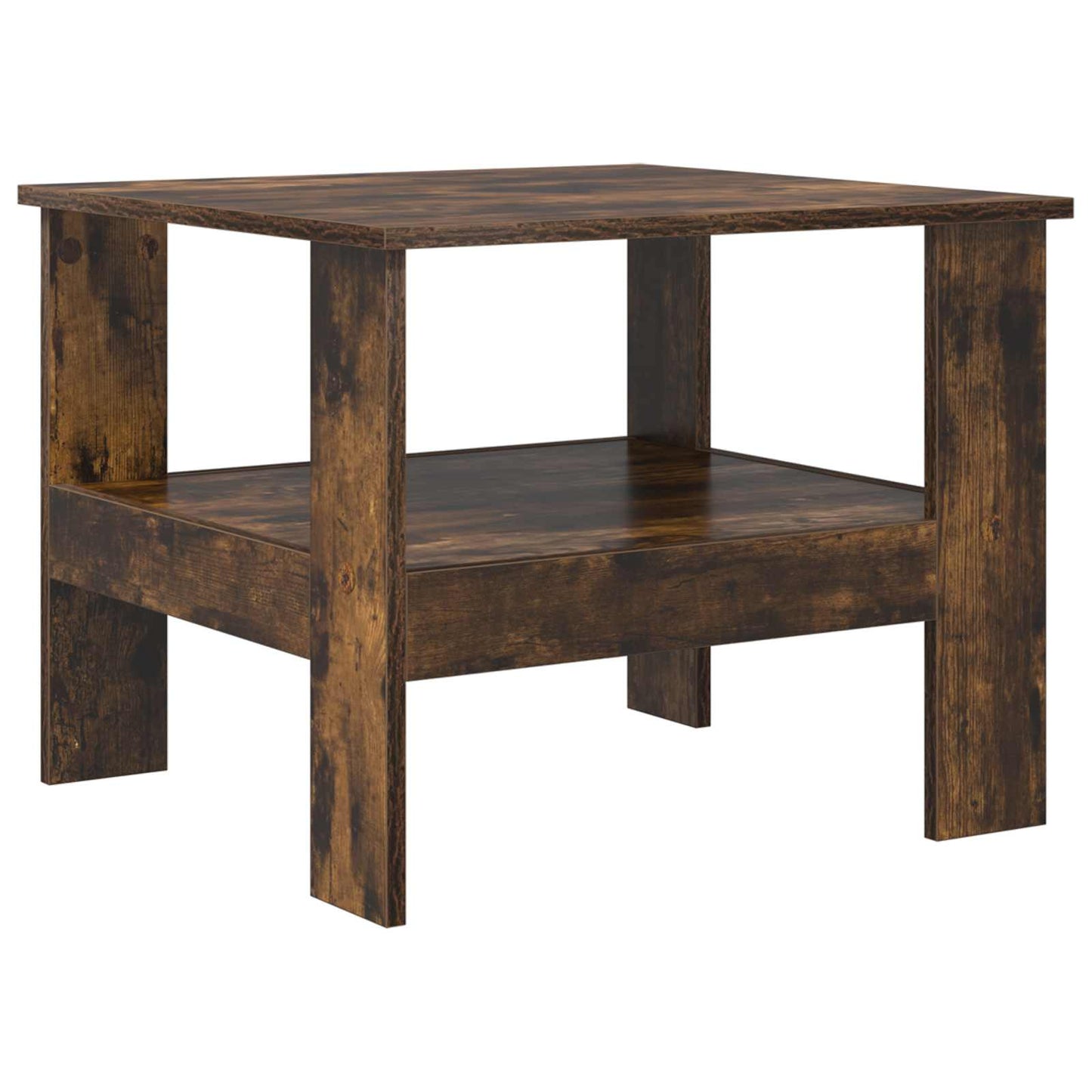 Kaffebord Røkt eik 57 x 55 x 45 cm Konstruert tre