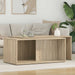 Kaffebord Sett 2 pcs Sonoma eik Konstruert tre