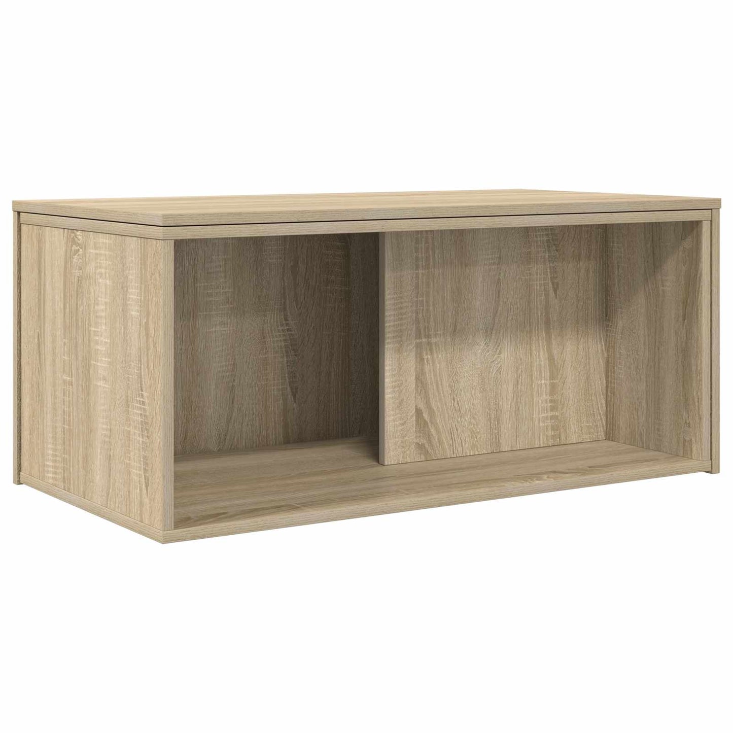 Kaffebord Sett 2 pcs Sonoma eik Konstruert tre