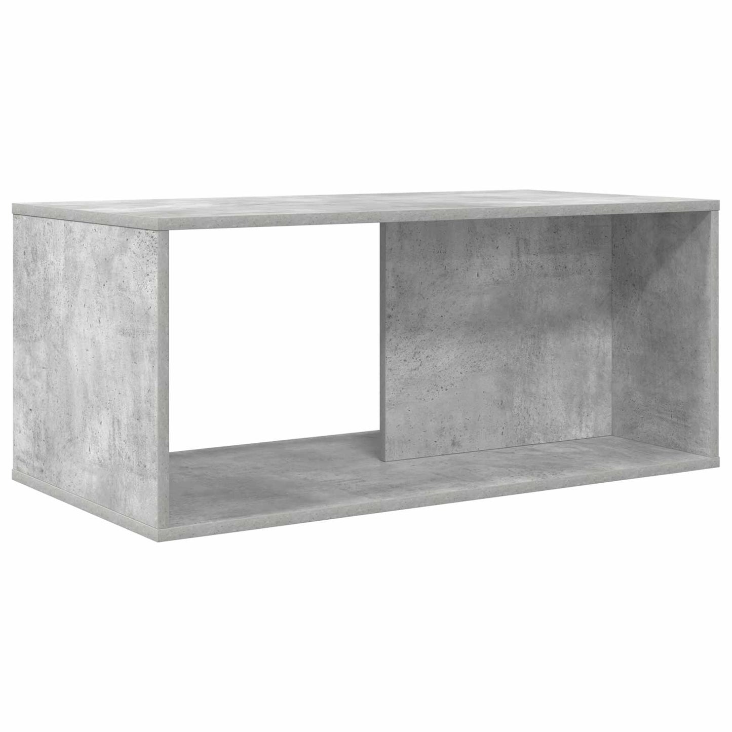 Kaffebord Sett 2 pcs Betonggrå Konstruert tre