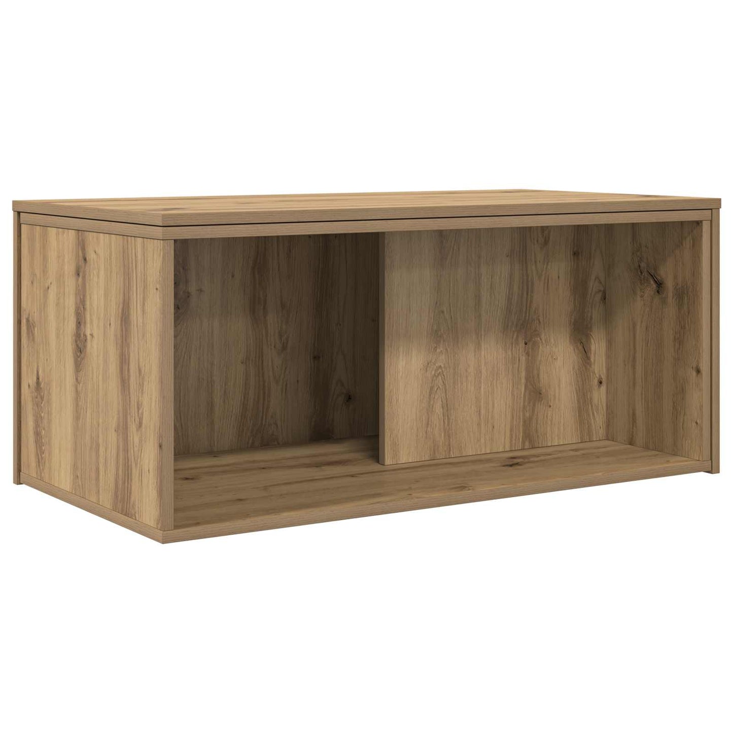 Kaffebord Sett 2 pcs Artisan Eik Konstruert tre