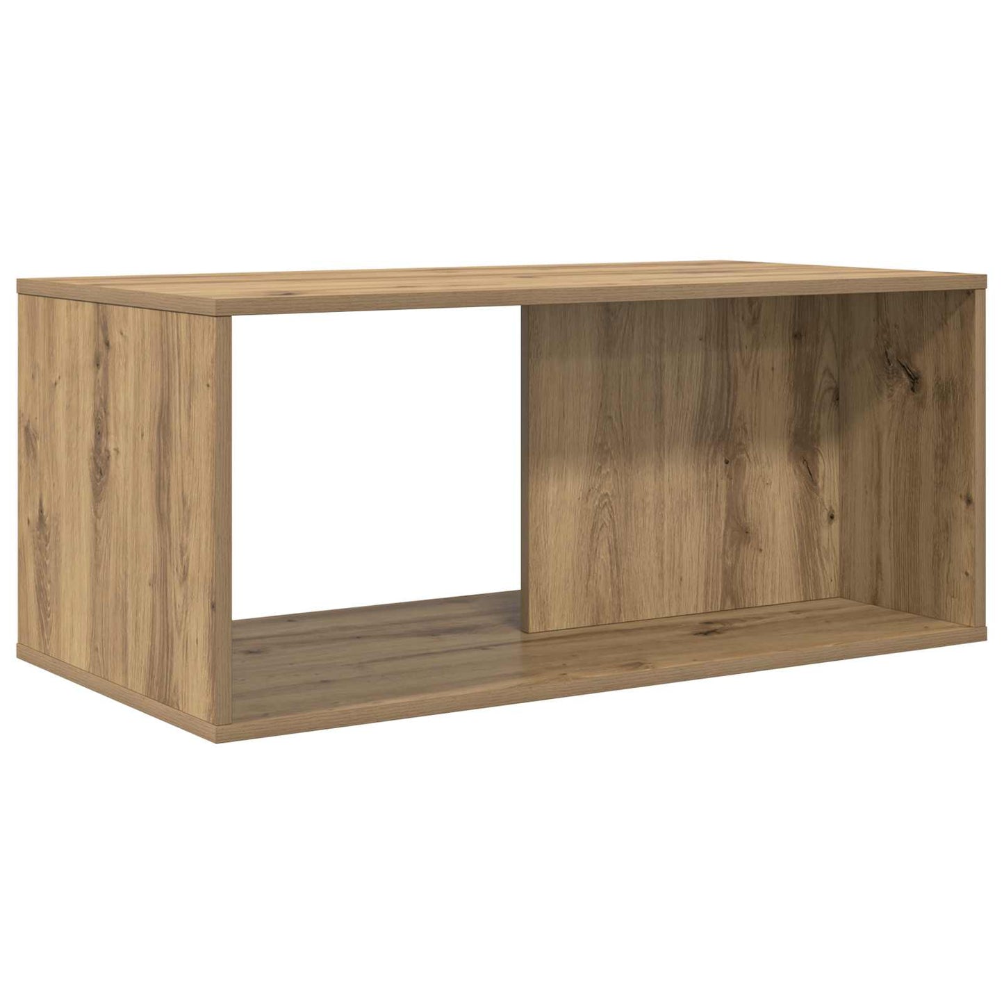 Kaffebord Sett 2 pcs Artisan Eik Konstruert tre