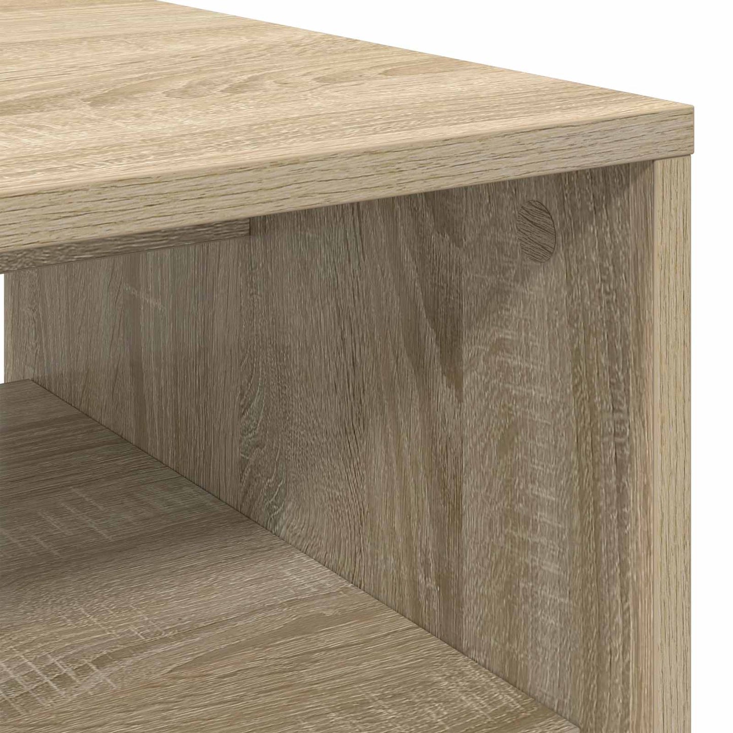 Kaffebord Sonoma eik 60 x 50 x 40 cm Konstruert tre