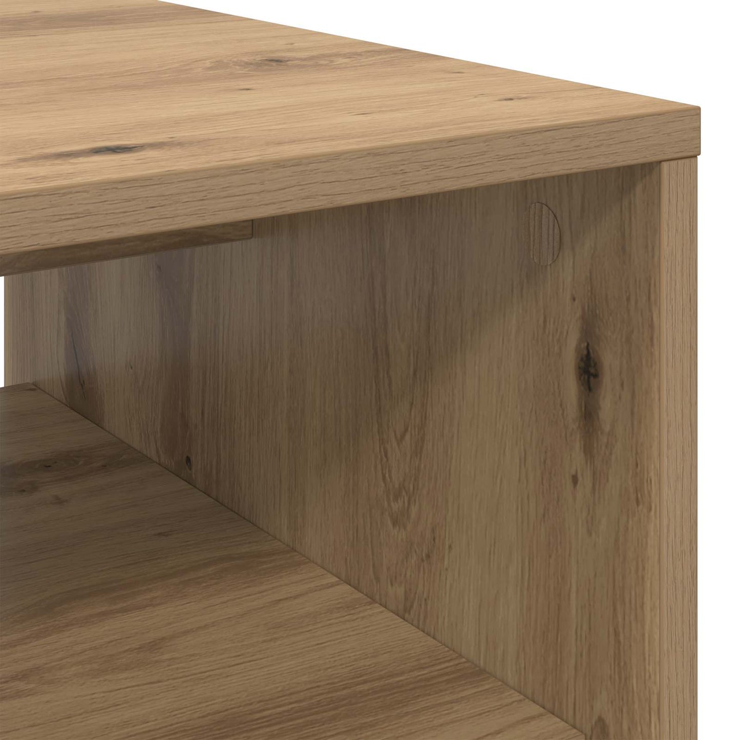 Kaffebord Artisan Eik 60 x 50 x 40 cm Konstruert tre