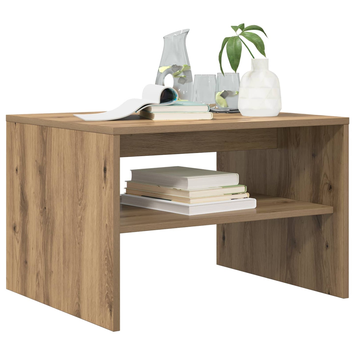 Kaffebord Artisan Eik 60 x 50 x 40 cm Konstruert tre