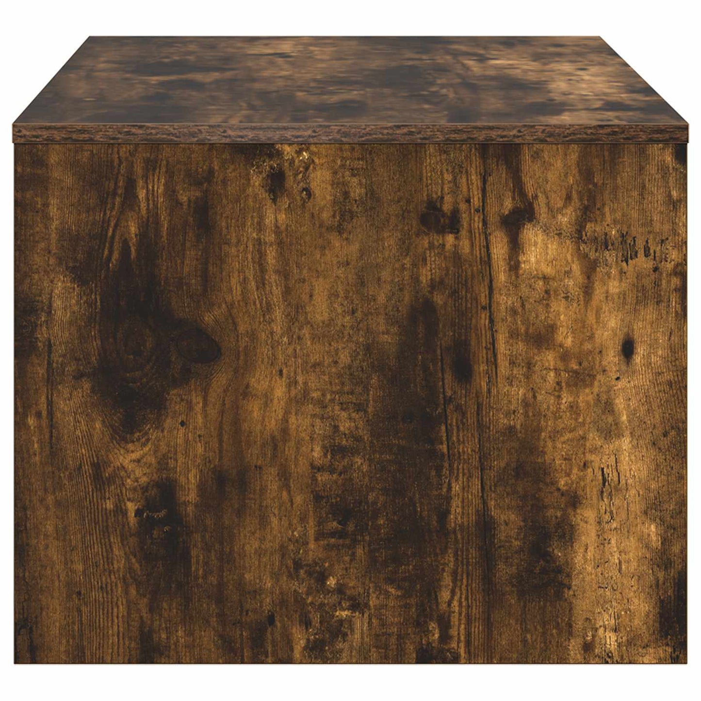 Kaffebord Røkt eik 80 x 50 x 40 cm Konstruert tre