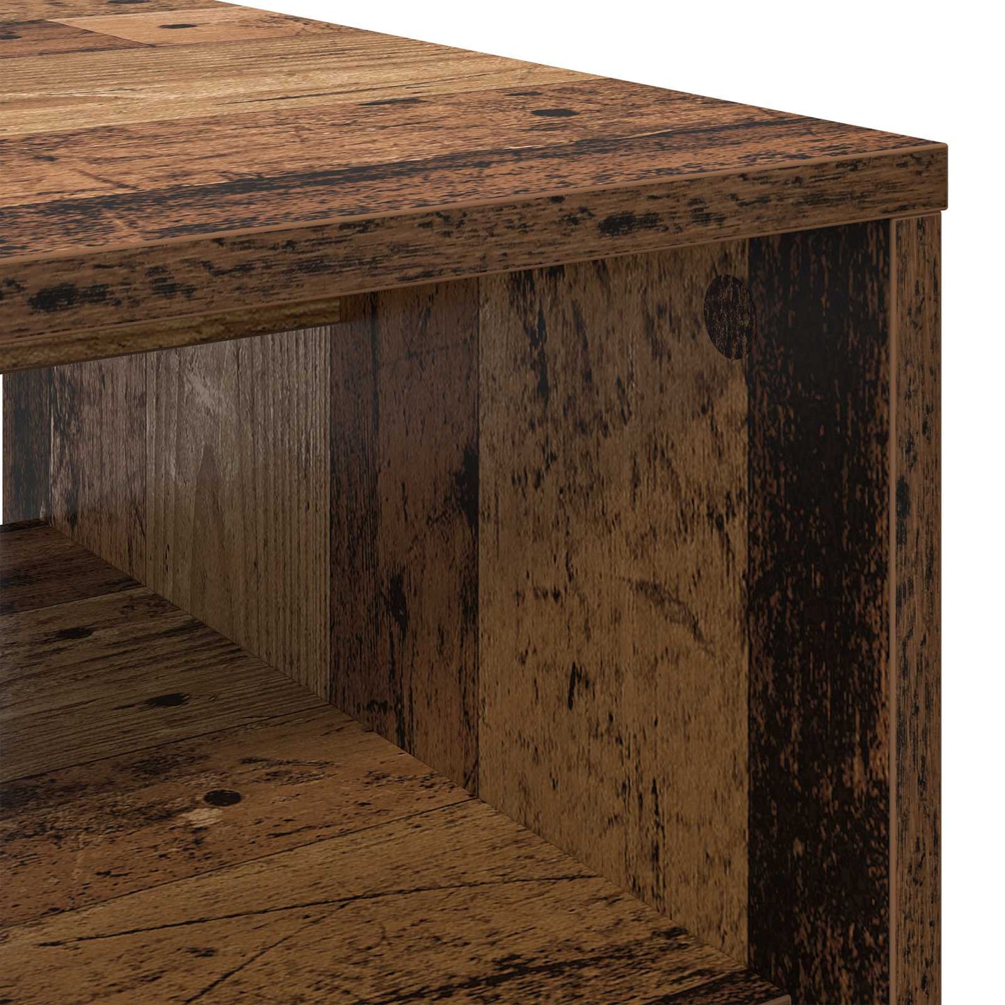 Kaffebord Gammelt tre 80 x 50 x 40 cm Konstruert tre