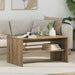 Kaffebord Artisan Eik 80 x 50 x 40 cm Konstruert tre
