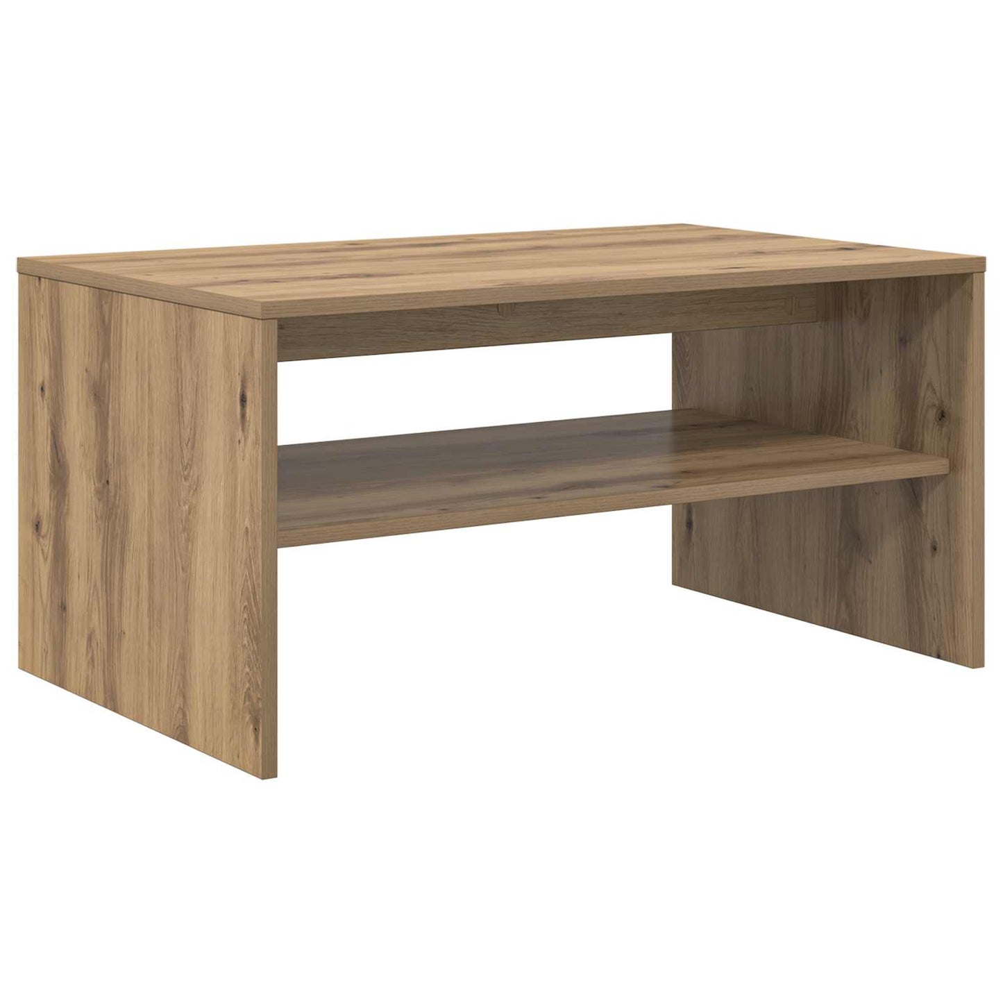 Kaffebord Artisan Eik 80 x 50 x 40 cm Konstruert tre