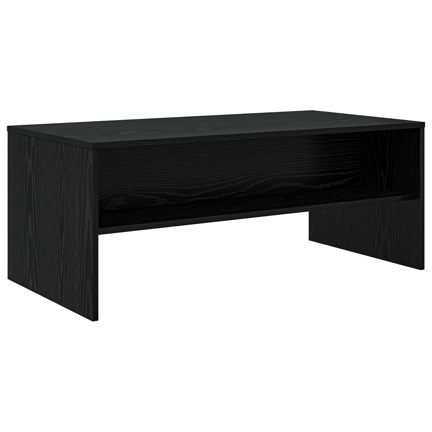Kaffebord Svart Eik 100 x 50 x 40 cm Konstruert tre