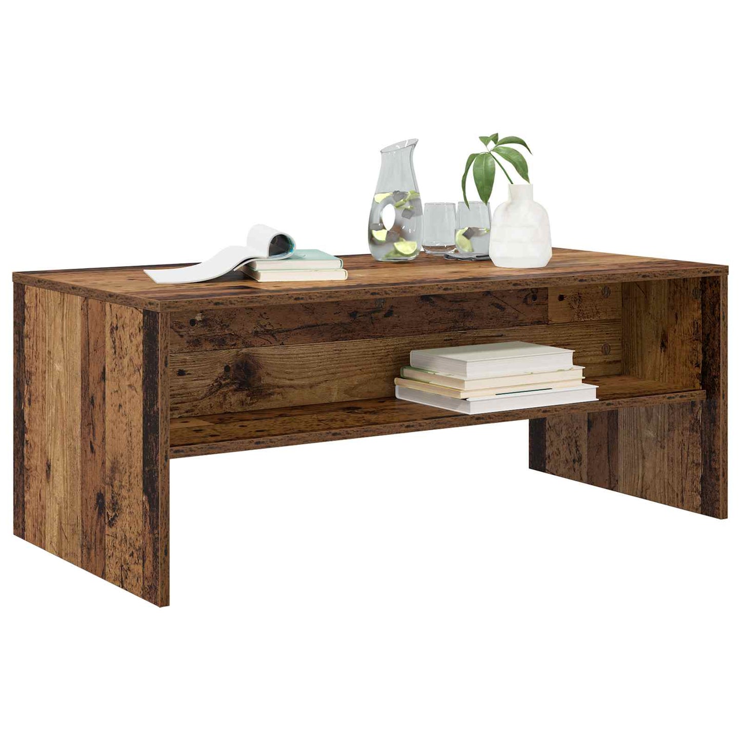 Kaffebord Gammelt tre 100 x 50 x 40 cm Konstruert tre