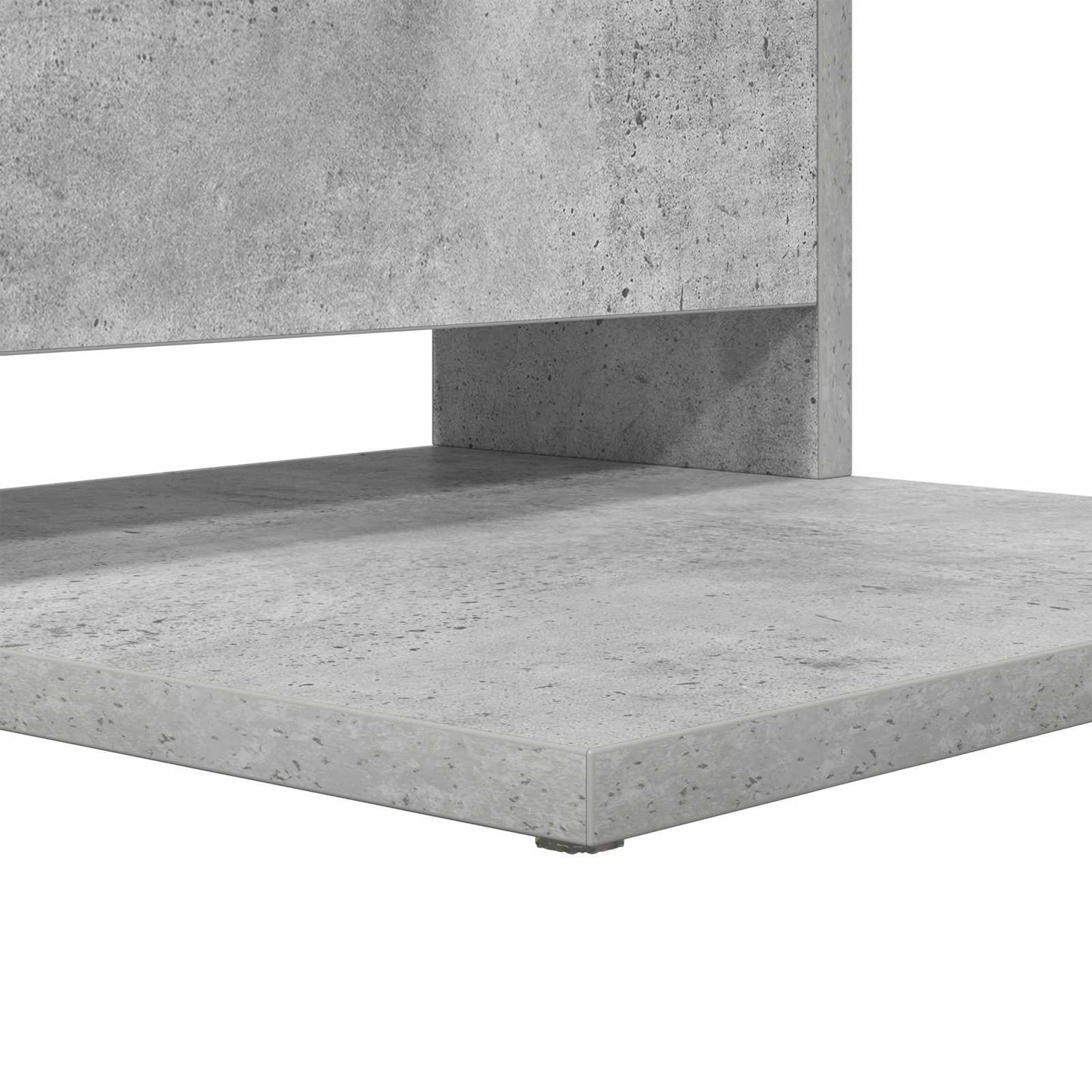 Sidetabell Betonggrå 40 x 35 x 60,5 cm Konstruert tre