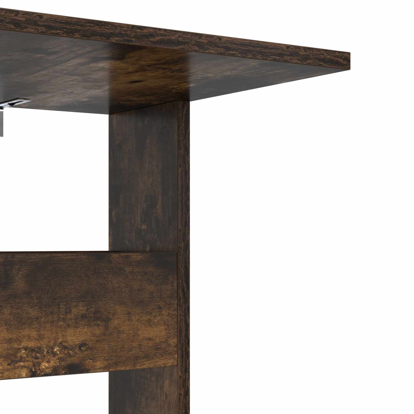 Sidetabell Røkt eik 40 x 35 x 60,5 cm Konstruert tre