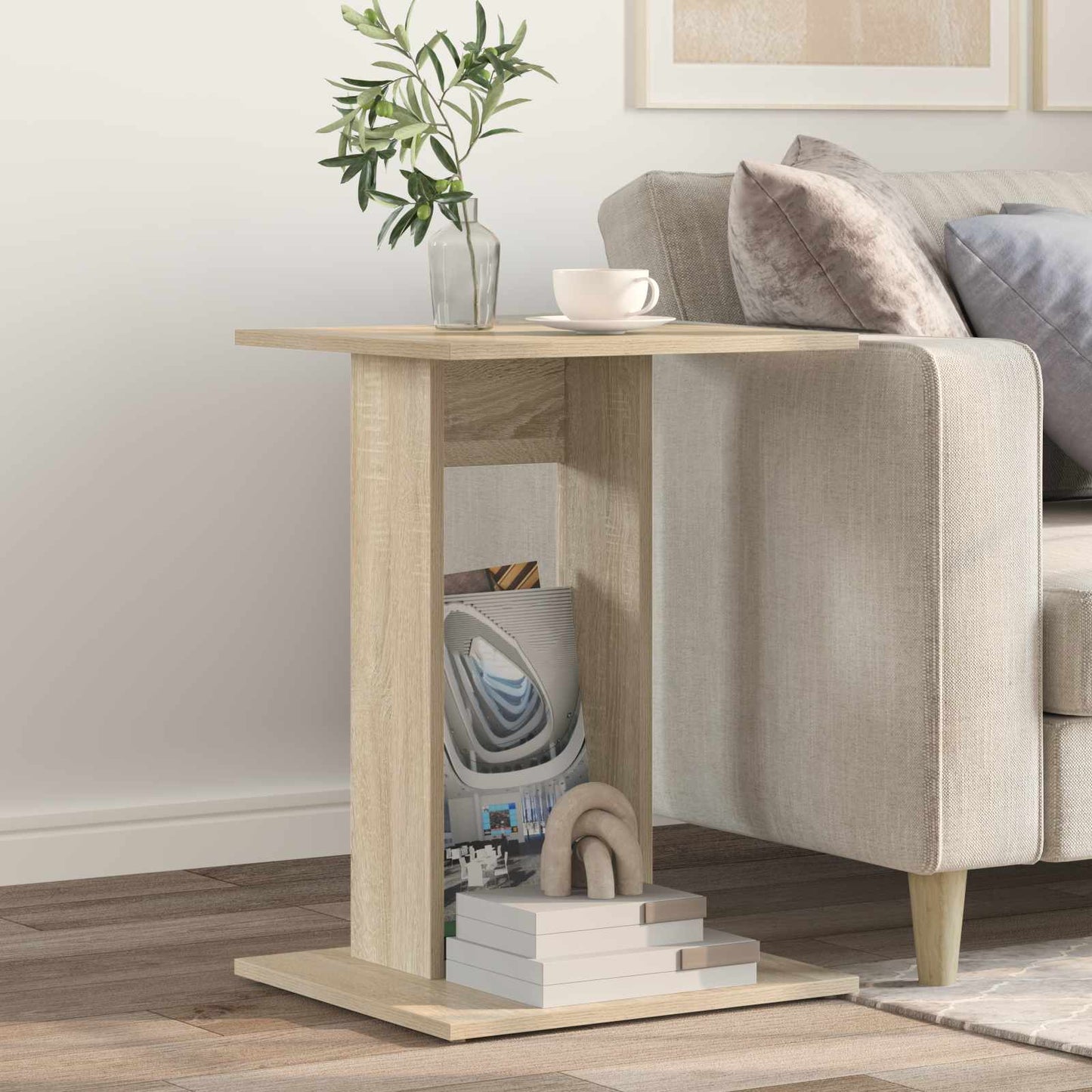 Sidetabell Sonoma eik 45 x 40 x 62,5 cm Konstruert tre