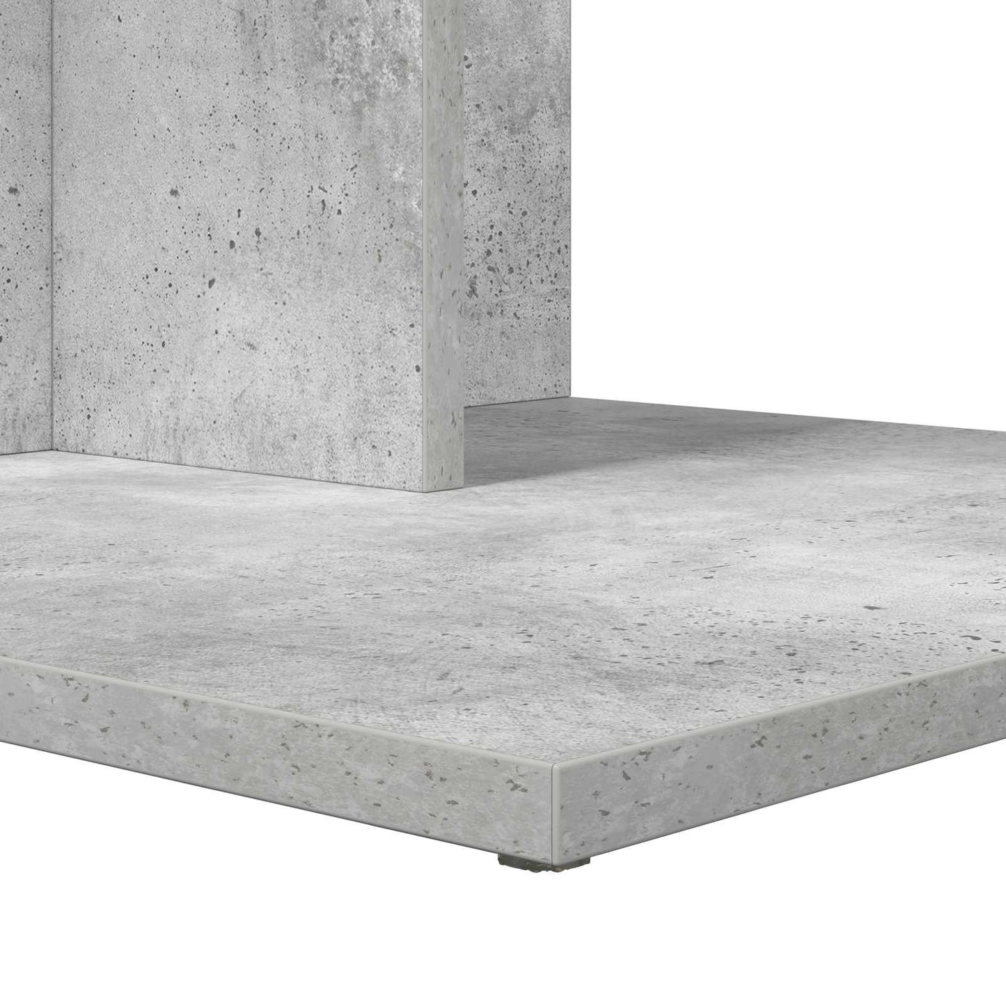 Sidetabell Betonggrå 45 x 40 x 62,5 cm Konstruert tre