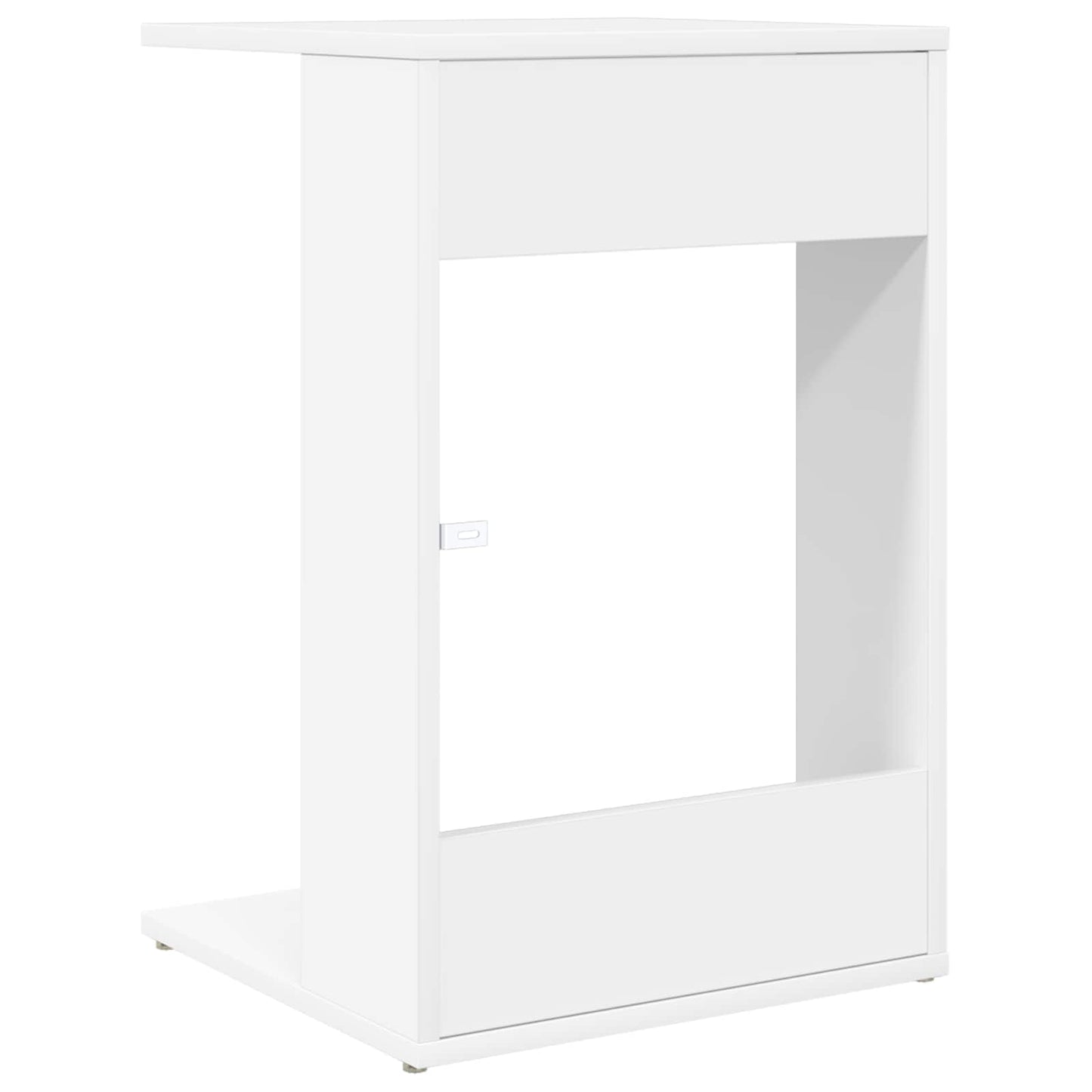 Sidetabell Hvit 40 x 38 x 62,5 cm Konstruert tre