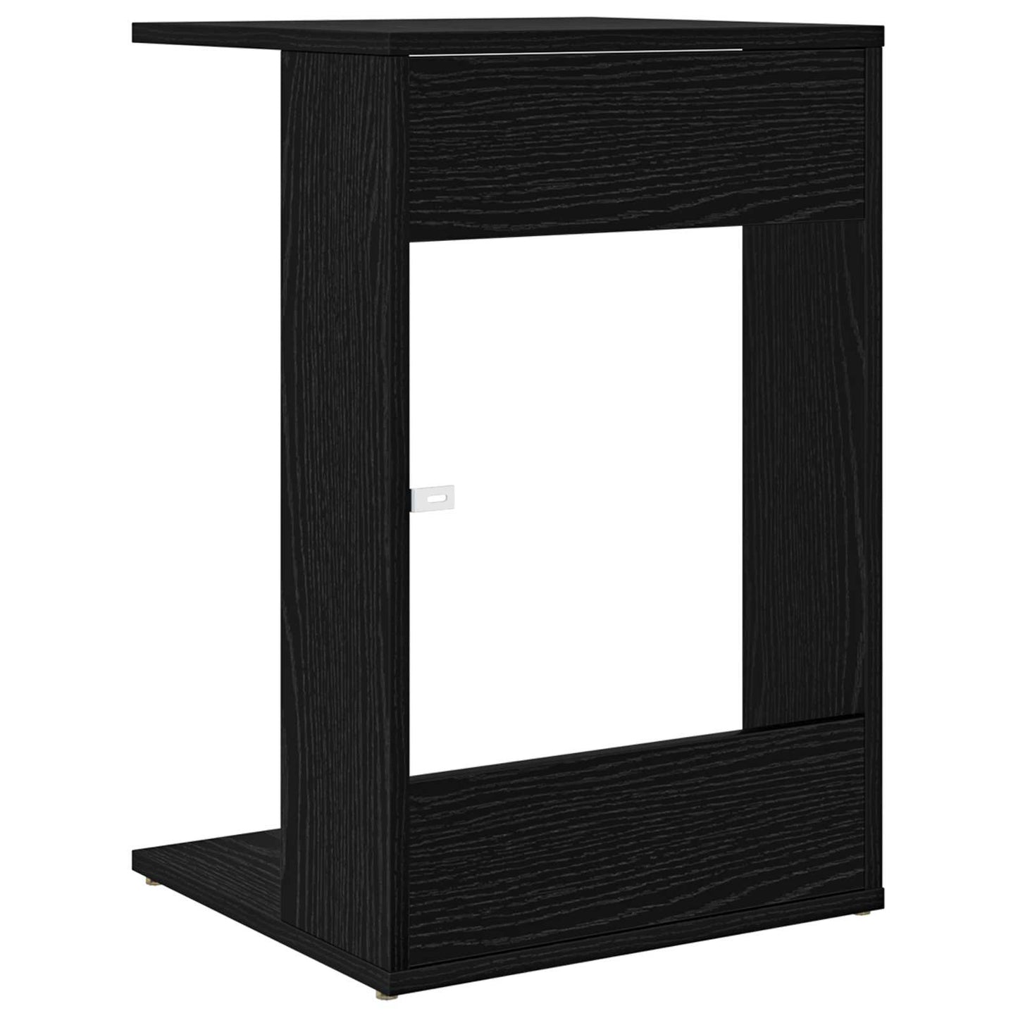 Sidetabell Svart Eik 40 x 38 x 62,5 cm Konstruert tre