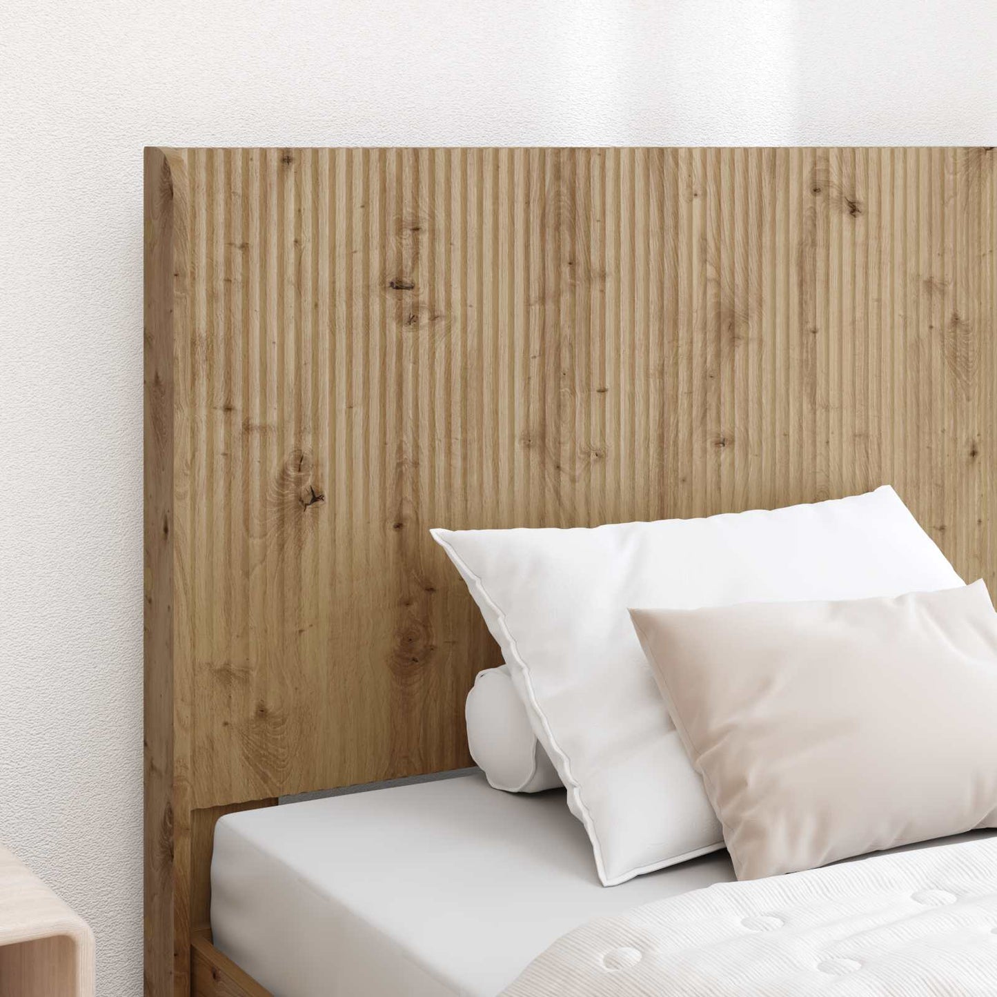 Sengramme med oppbevaring og hodegavl Artisan eik