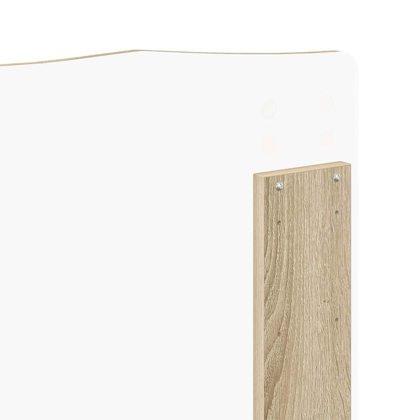 Sengestamme med hodegjerde Sonoma 160 x 200 cm Massiv furu