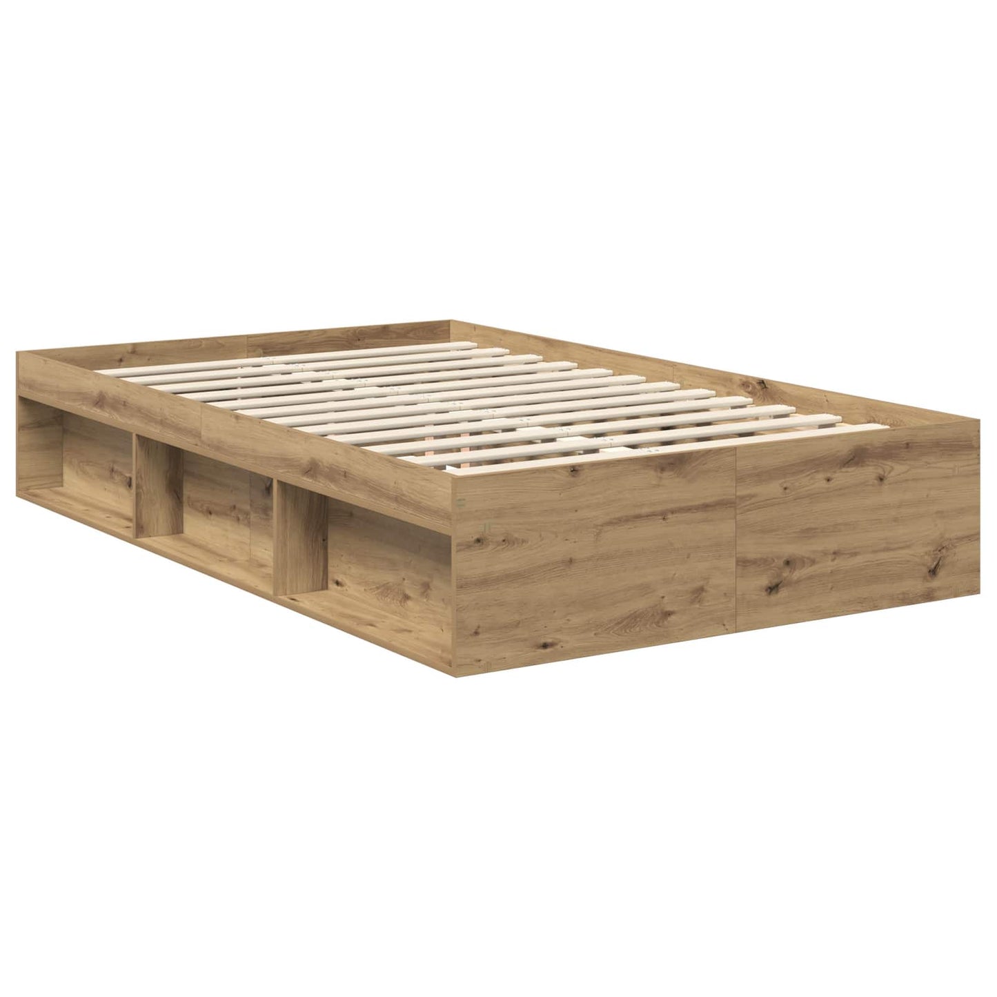 Sengestamme Kunstnerisk Eik 120 x 200 cm Massiv furu