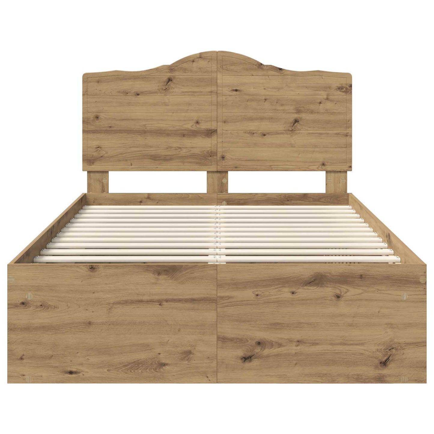 Sengestamme Kunstnerisk Eik 120 x 200 cm Massiv furu