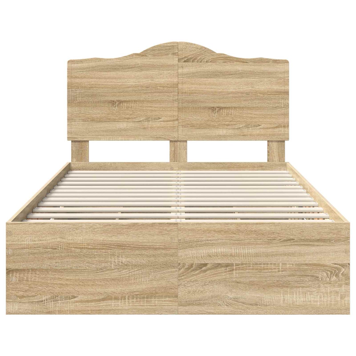 Sengestamme med skuff Sonoma eik 120 x 190 cm Ingeniørtre