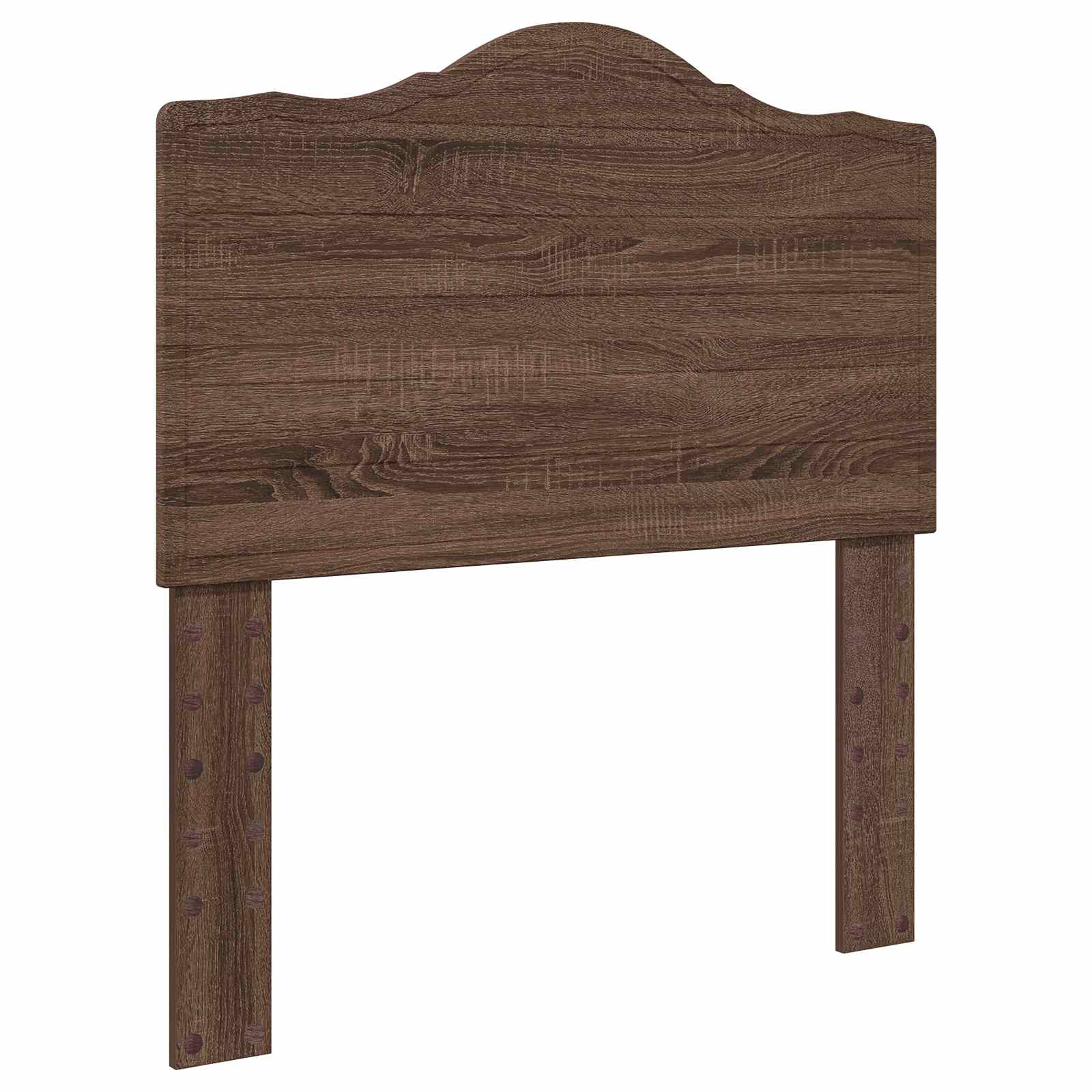 Seng med Oppbevaring Brun Eik 90 x 190 cm Konstruert tre