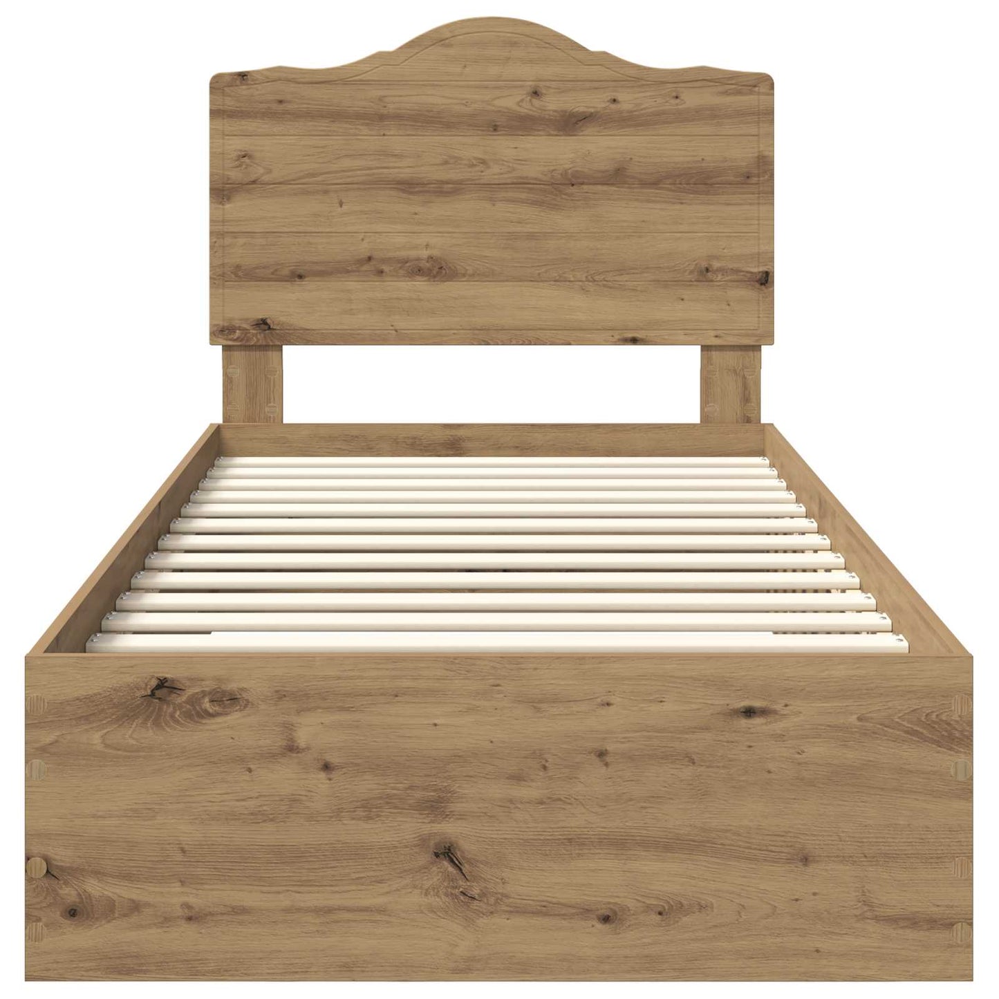 Sengestamme med skuff Artisan Eik 100 x 200 cm Konstruert tre