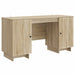 Skrivebord Sonoma eik Konstruert tre 142,5 x 50 x 75 cm