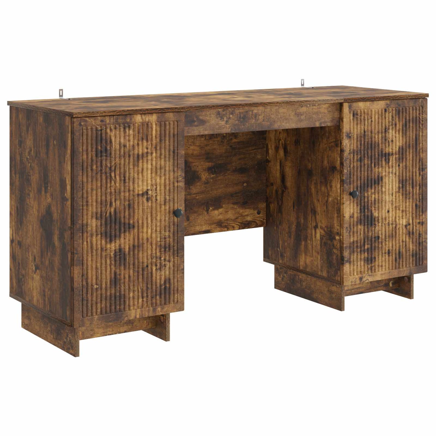 Skrivebord Røkt Eik Konstruert tre 142,5 x 50 x 75 cm