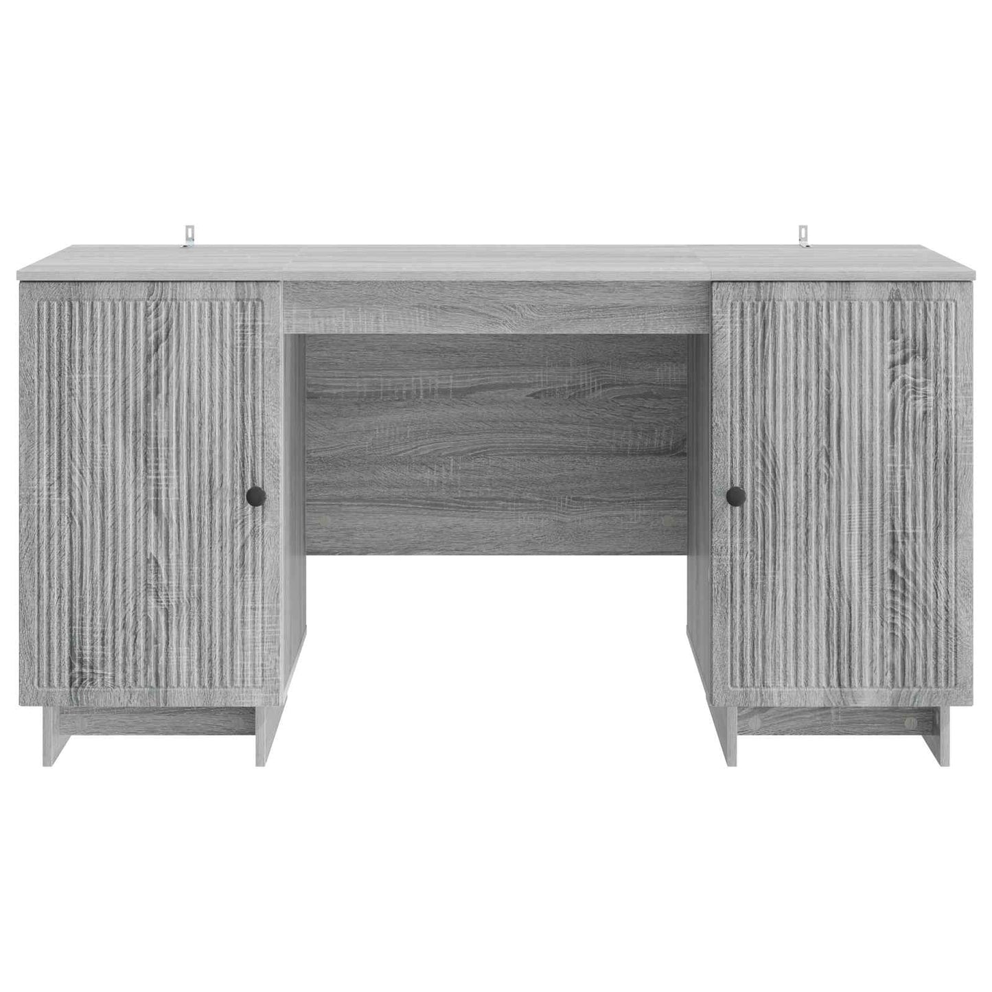 Skrivebord Grå Sonoma Konstruert tre 142,5 x 50 x 75 cm