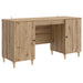 Skrivebord Artisan eik Konstruert tre 142,5 x 50 x 75 cm