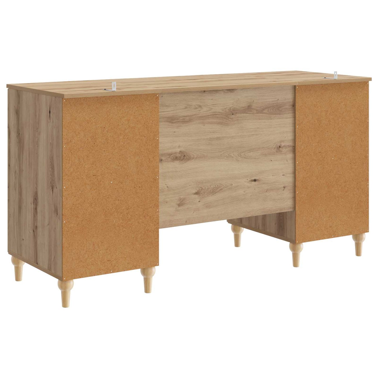 Skrivebord Artisan eik Konstruert tre 142,5 x 50 x 75 cm