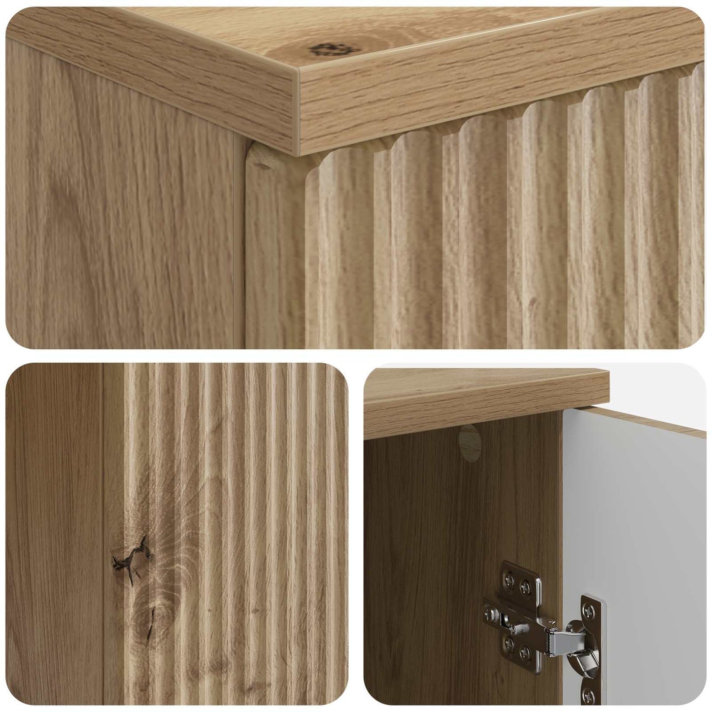 Skrivebord Artisan eik Konstruert tre 142,5 x 50 x 75 cm