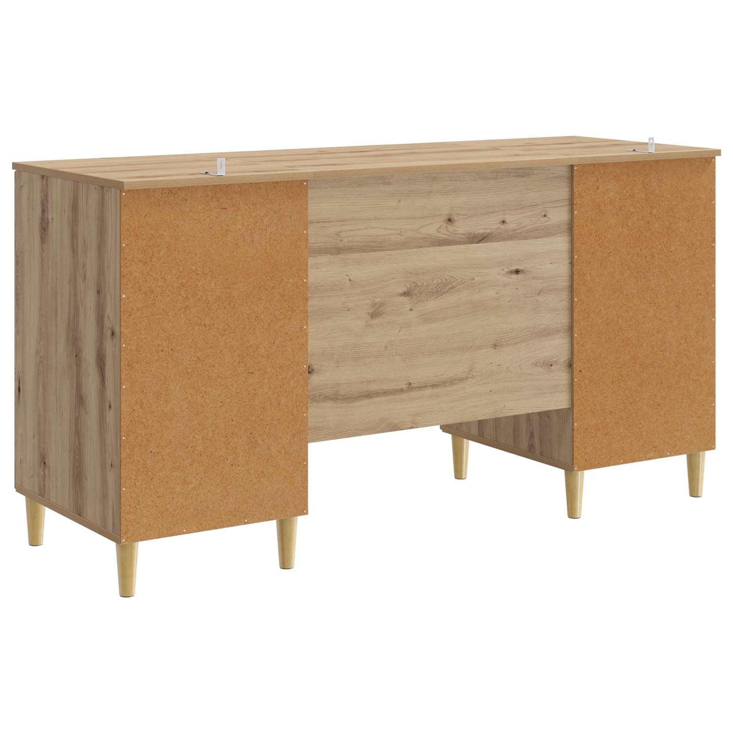 Skrivebord Artisan eik Konstruert tre 142,5 x 50 x 75 cm