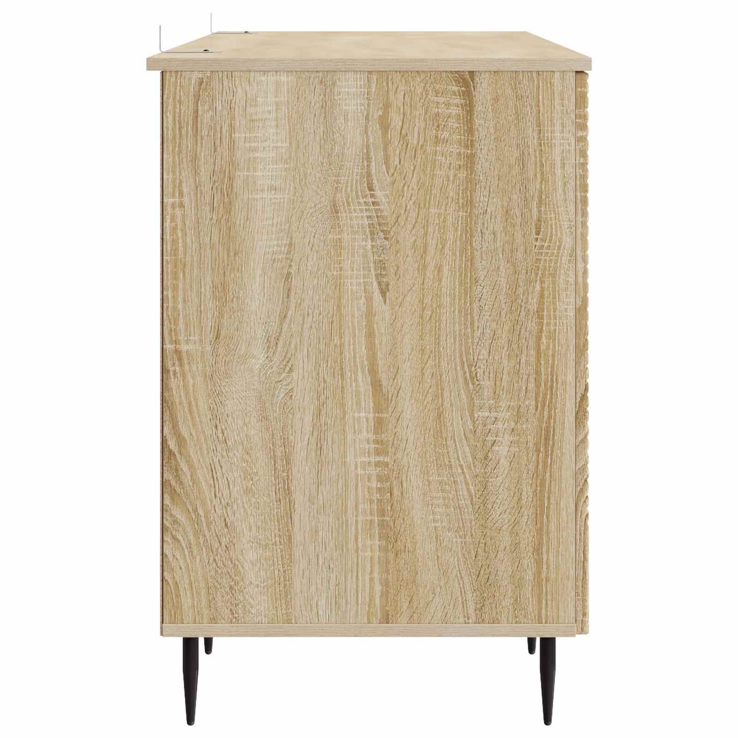 Skrivebord med dør Sonoma eik 142,5 x 50 x 75 cm Konstruert tre