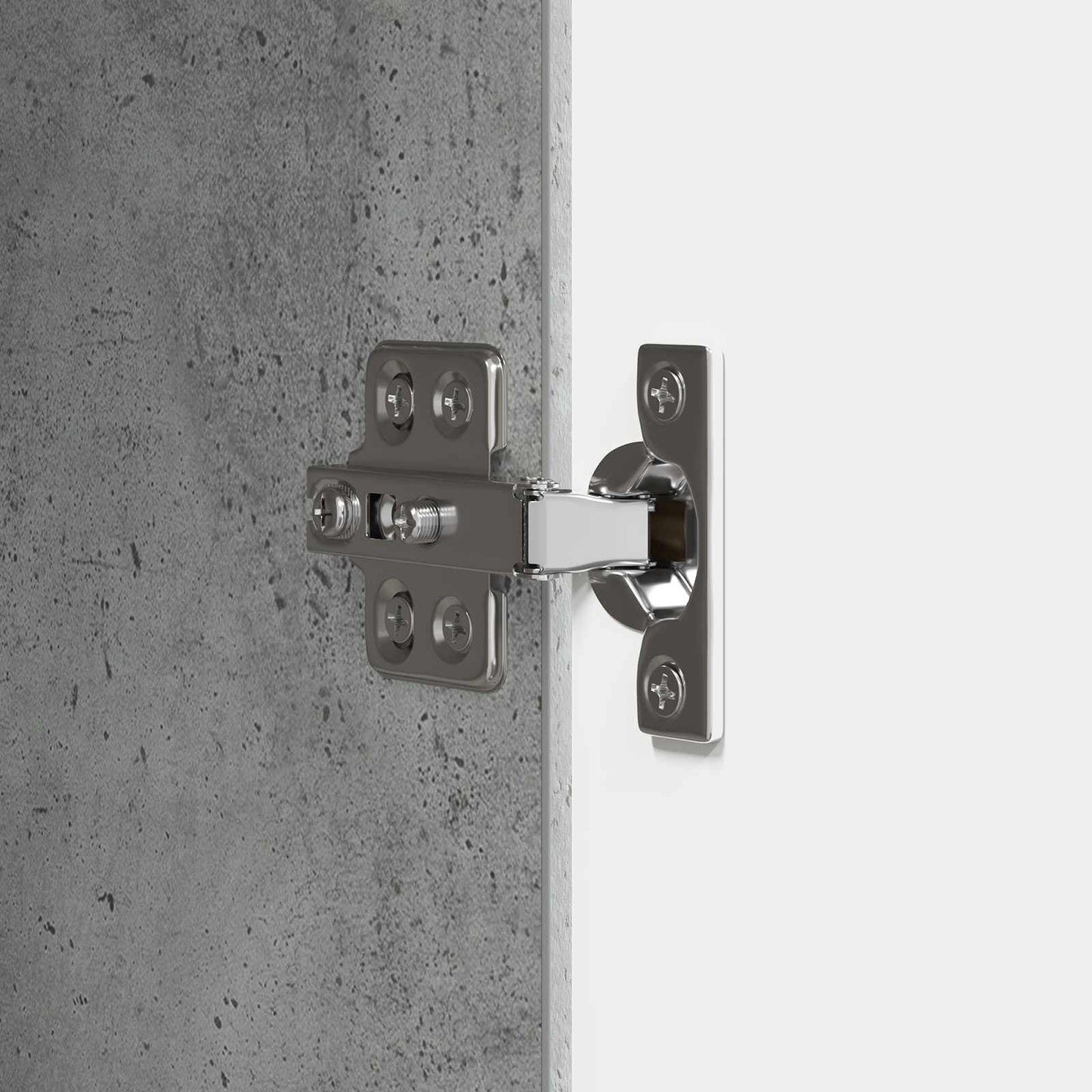 Skrivebord Betonggrå Konstruert tre 142,5 x 50 x 75 cm