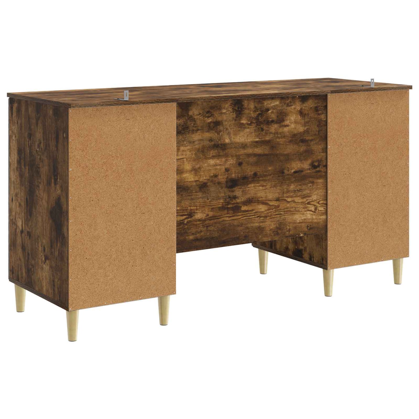 Skrivebord Røkt Eik Konstruert tre 142,5 x 50 x 75 cm