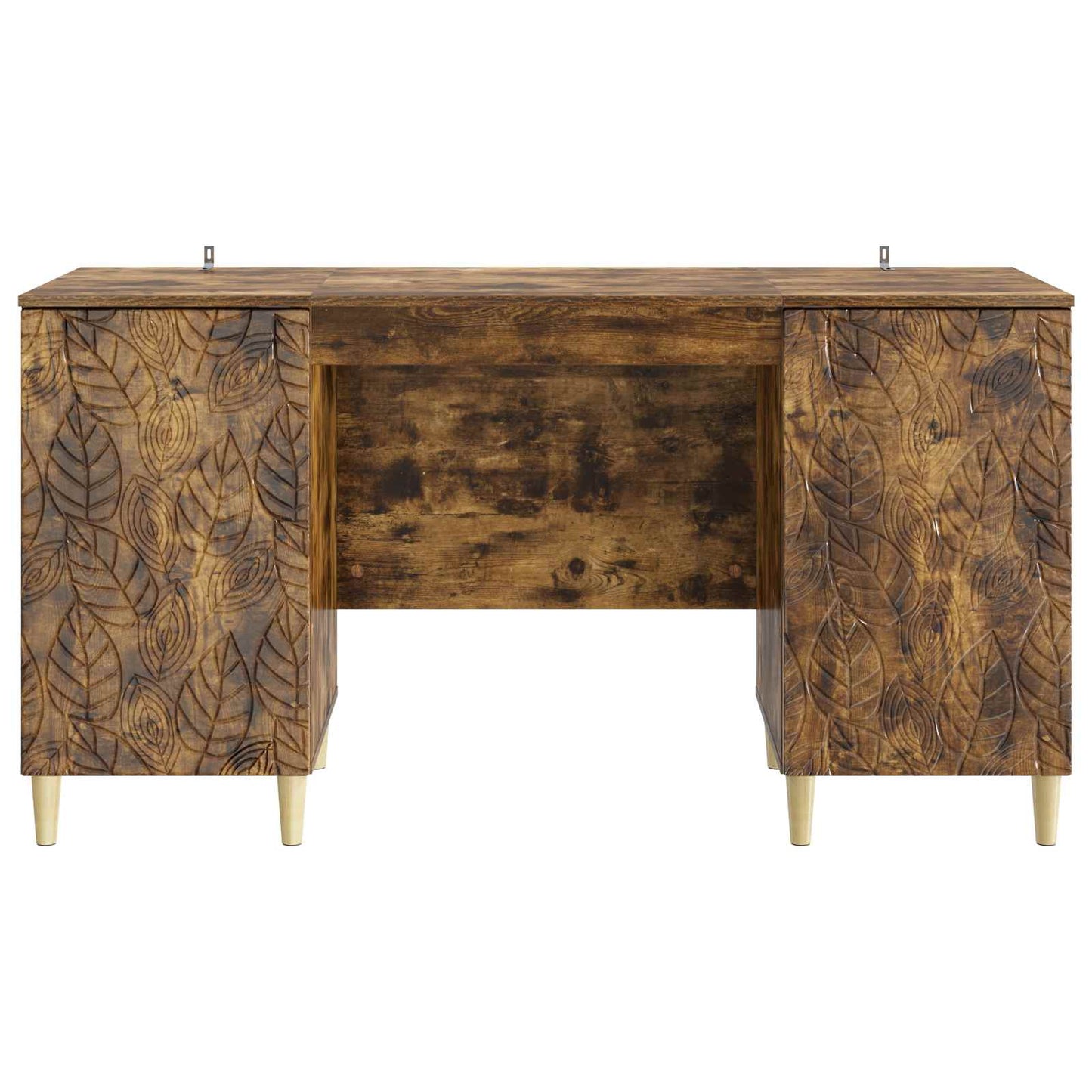 Skrivebord Røkt Eik Konstruert tre 142,5 x 50 x 75 cm