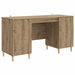 Skrivebord Artisan eik Konstruert tre 142,5 x 50 x 75 cm