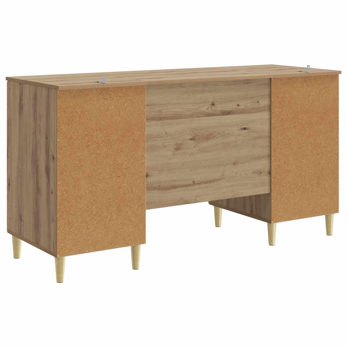 Skrivebord Artisan eik Konstruert tre 142,5 x 50 x 75 cm