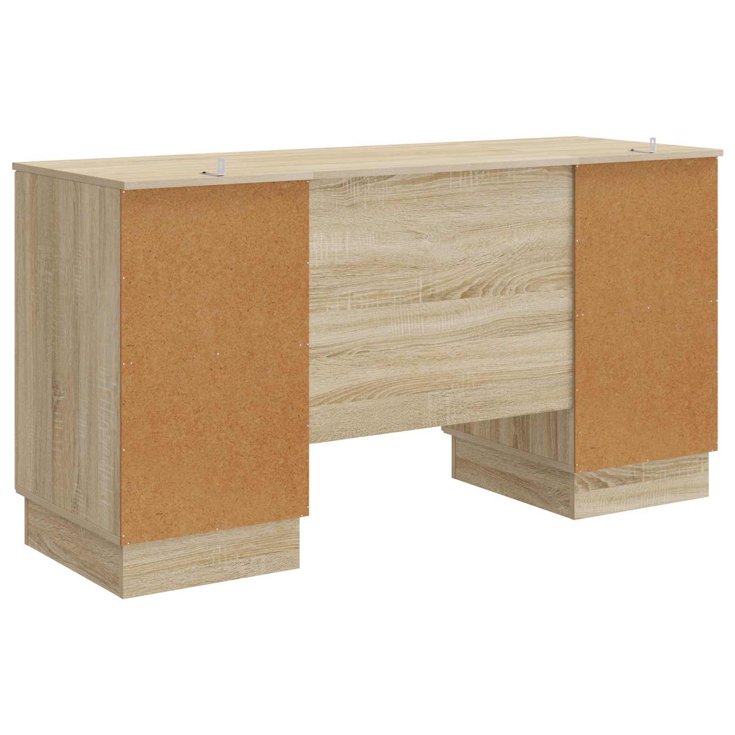 Skrivebord med dør Sonoma eik 142,5 x 50 x 75 cm Konstruert tre
