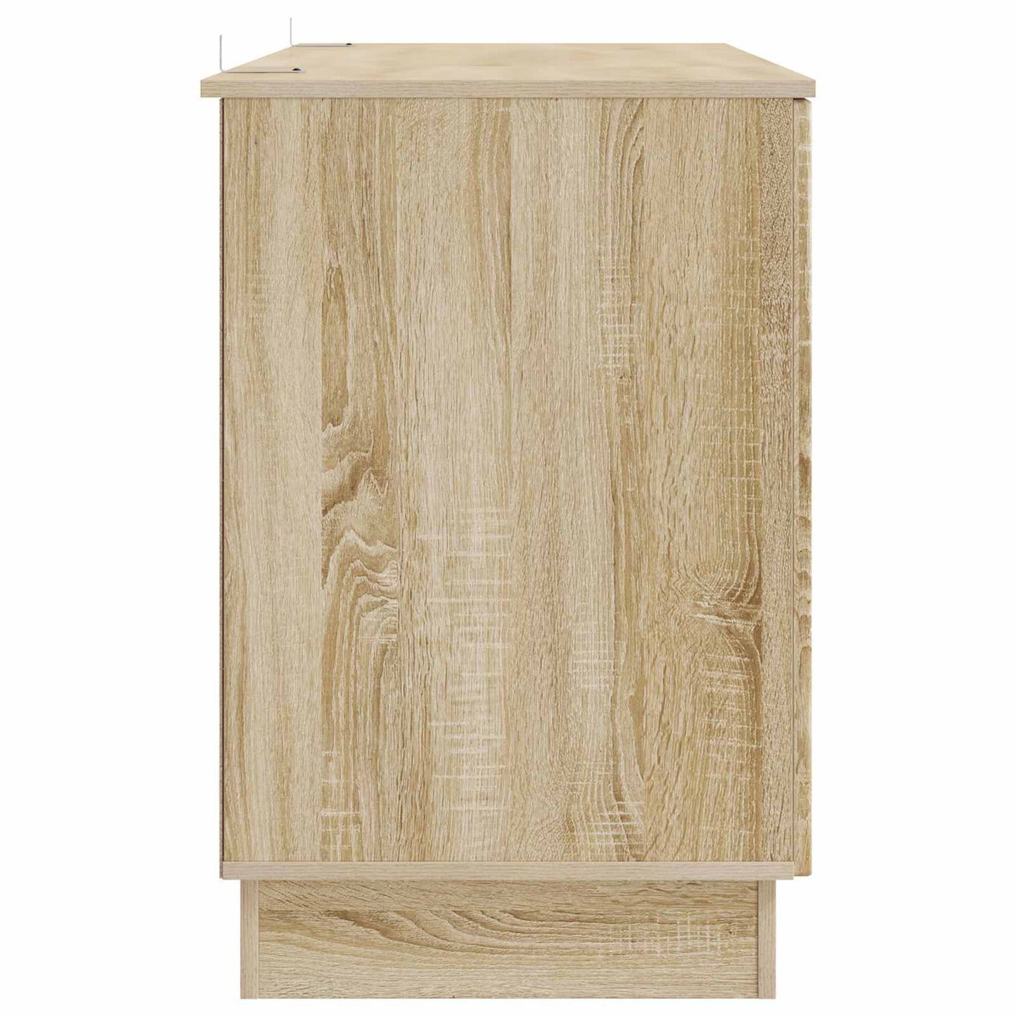 Skrivebord med dør Sonoma eik 142,5 x 50 x 75 cm Konstruert tre