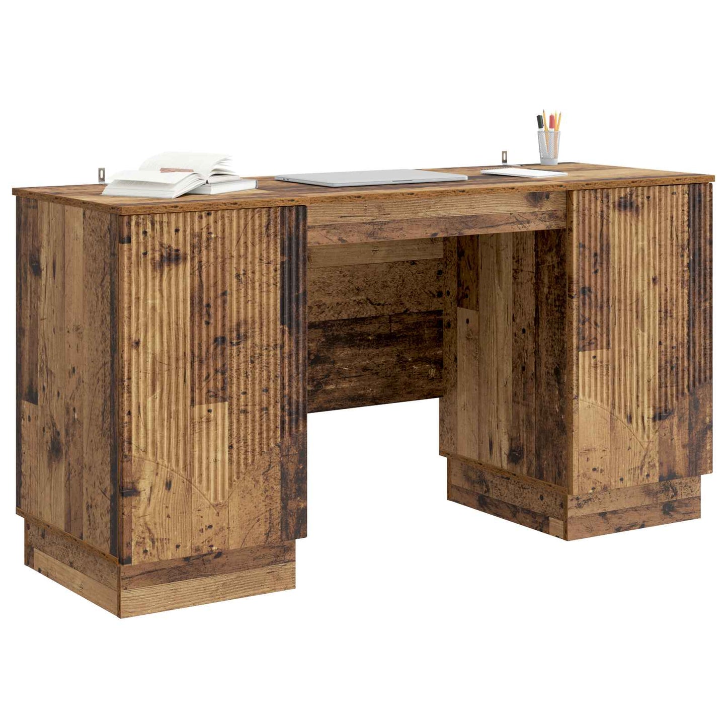 Skrivebord Gammelt tre 142,5 x 50 x 75 cm Konstruert tre