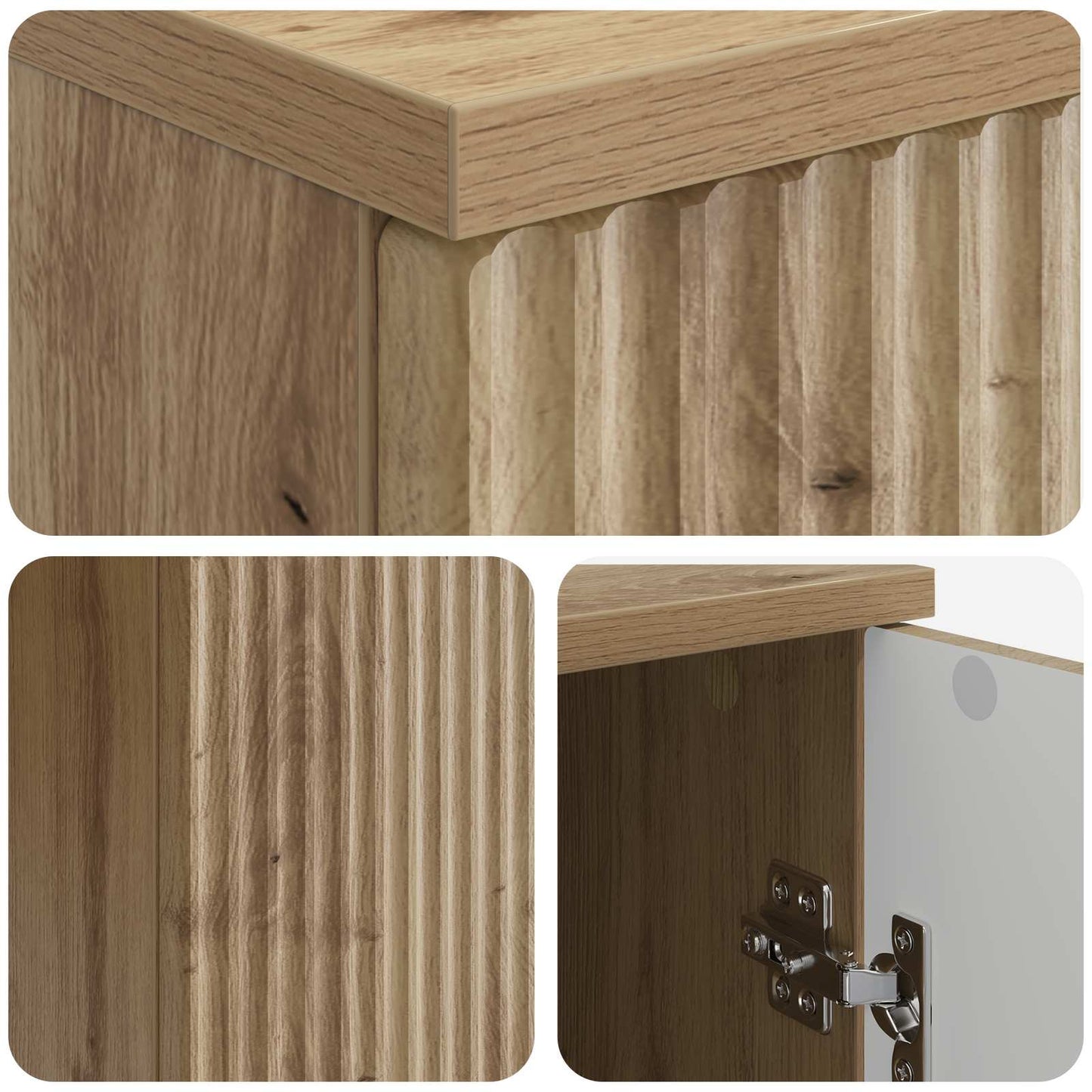 Skrivebord Artisan eik Konstruert tre 142,5 x 50 x 75 cm