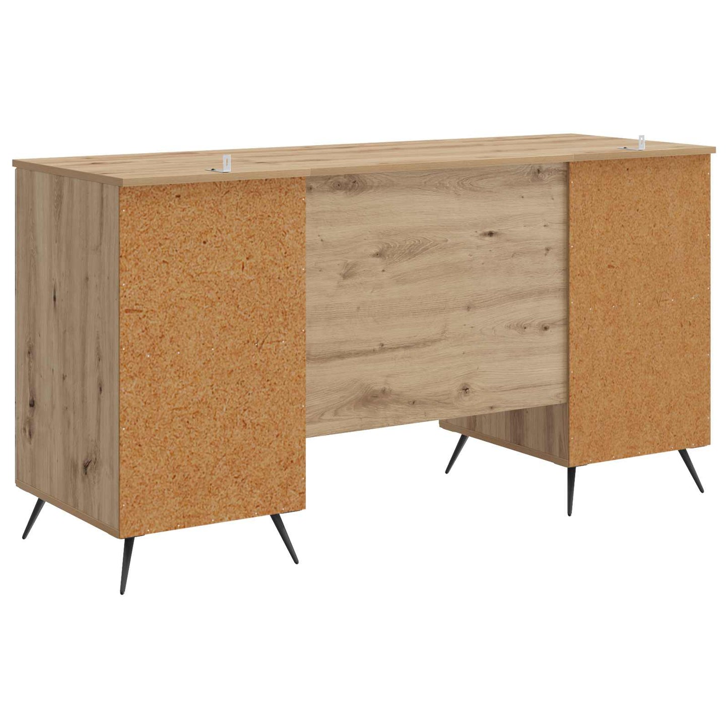 Skrivebord Artisan eik Konstruert tre 142,5 x 50 x 75 cm