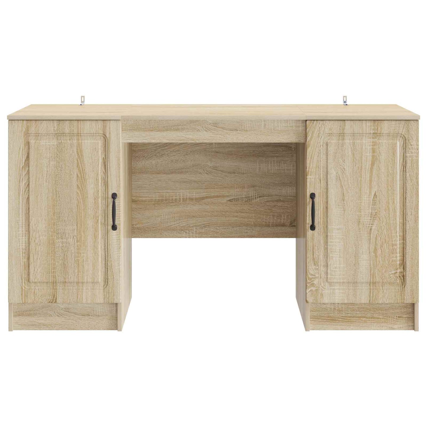 Skrivebord med dør Sonoma eik 142,5 x 50 x 75 cm Konstruert tre