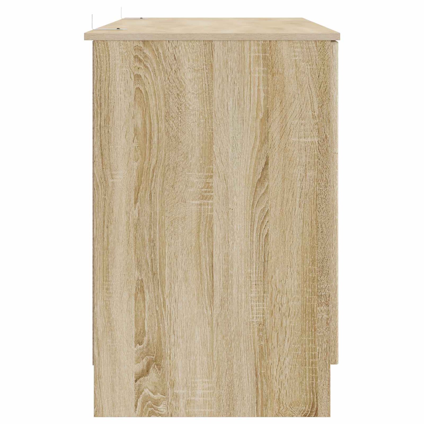 Skrivebord med dør Sonoma eik 142,5 x 50 x 75 cm Konstruert tre