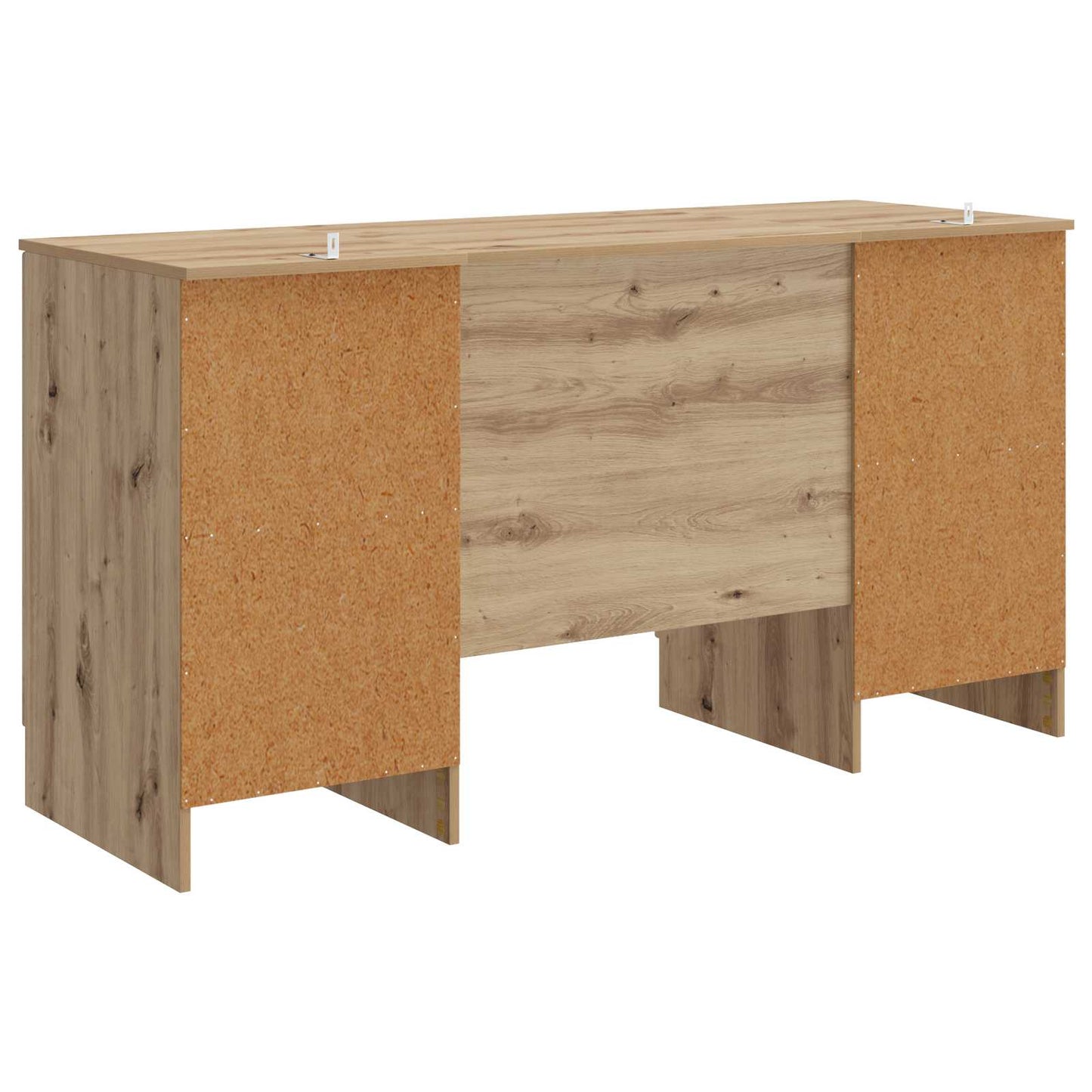 Skrivebord Artisan eik Konstruert tre 142,5 x 50 x 75 cm