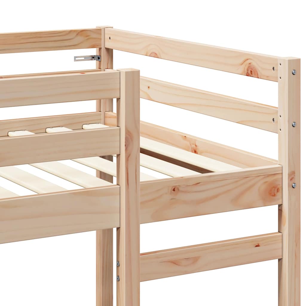 Hemsengeramme Naturlig 90 x 200 cm Massiv furu